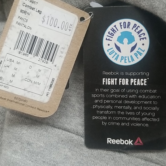 Reebok Combat Sweat pants - Picture 4 of 5